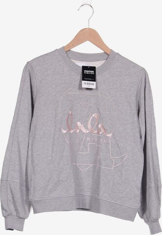 Lala Berlin Sweatshirt & Zip-Up Hoodie in XS in Grey: front