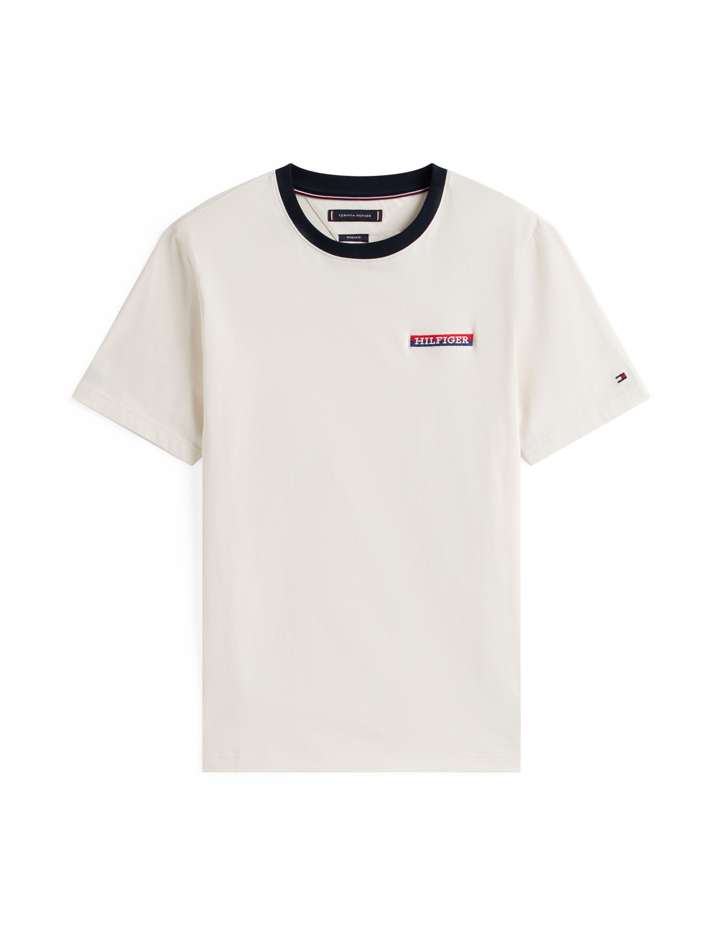 TOMMY HILFIGER Футболка в Бежевый: спереди