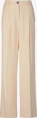 Loosefit Pantalon à pince Basler en beige : devant