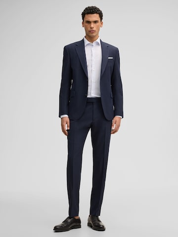 Coupe slim Chemise business 'Stan' STRELLSON en blanc