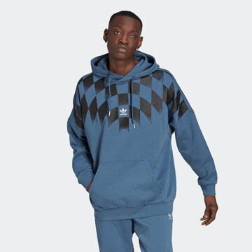 ADIDAS ORIGINALS Sweatshirt 'Rekive Graphic' in Blau: predná strana