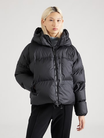 ADIDAS BY STELLA MCCARTNEY Sportjacke 'TrueNature' in Schwarz: predná strana