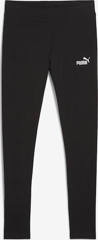 PUMA Leggings 'Essentials No. 1' in Zwart: voorkant