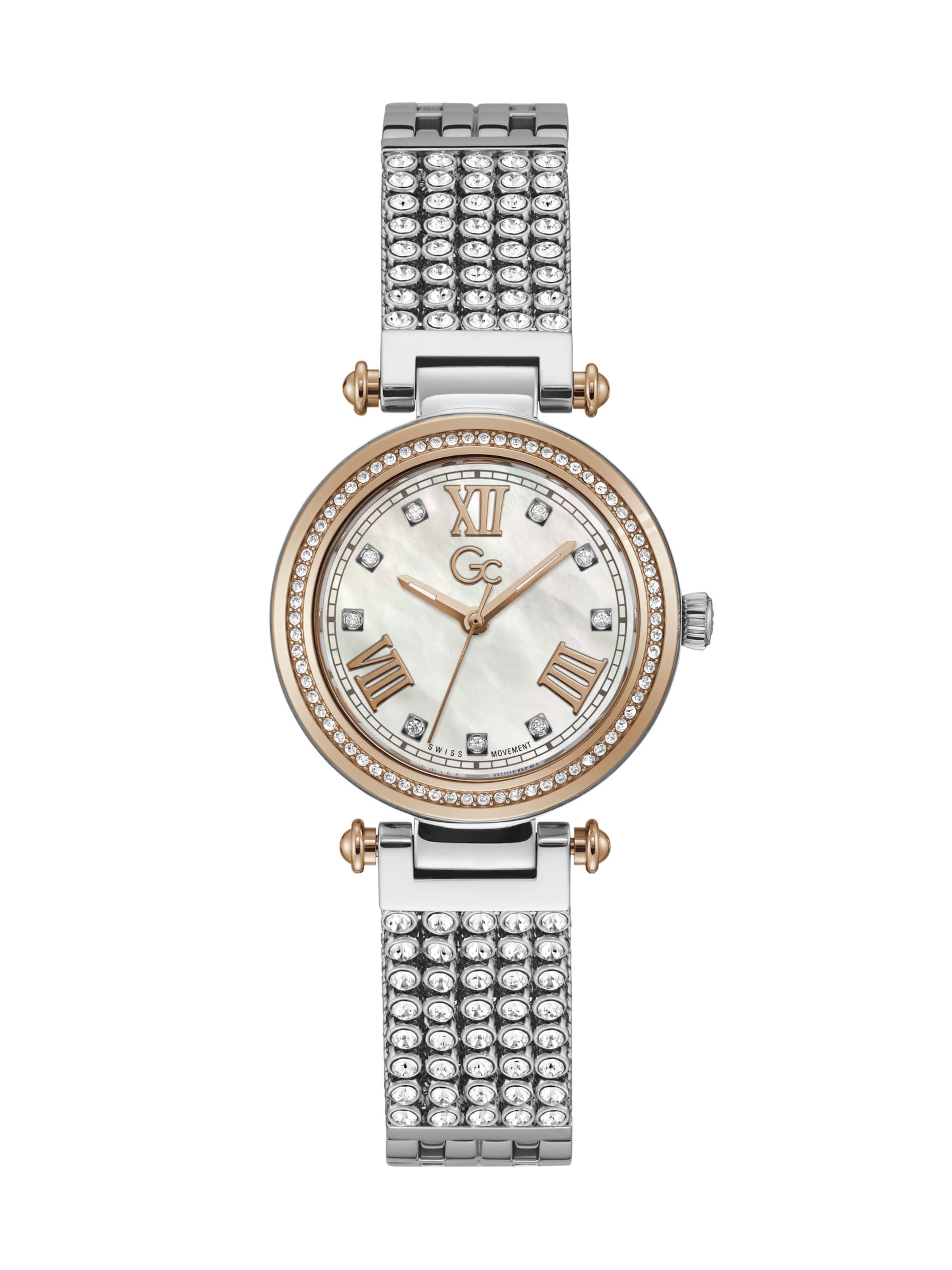 Gc Analogt ur 'PrimeChic' i sølv: forside
