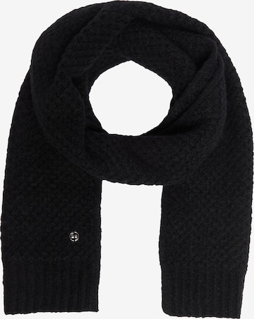 COMMA Schal in Schwarz: Vorderseite