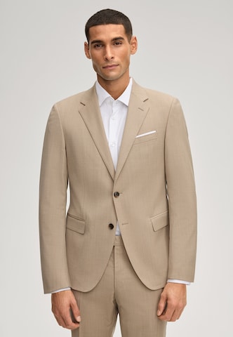 JOOP! Slim fit Suit Jacket 'Herby' in Beige: front