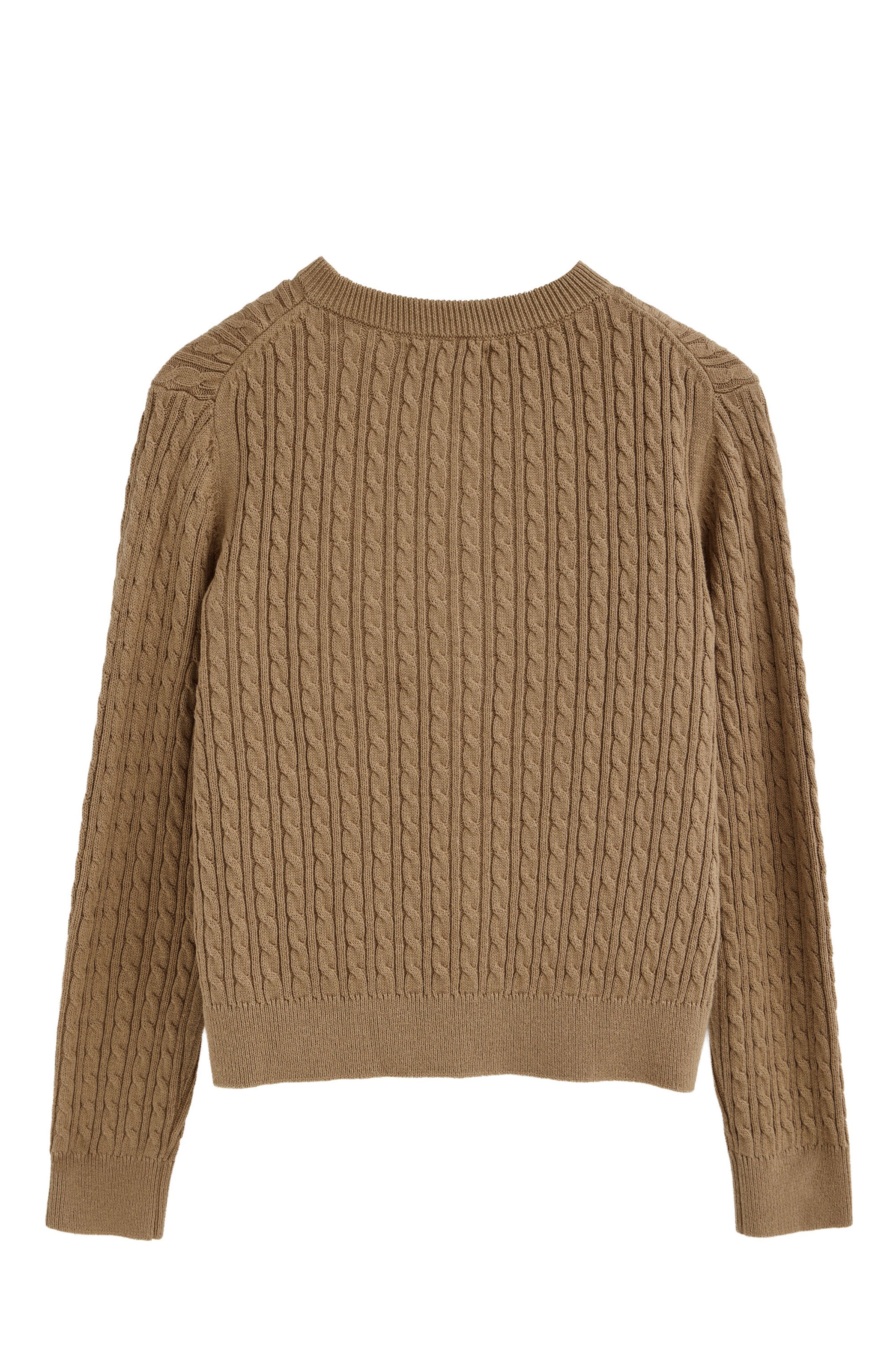 Polo Club Pullover in Braun