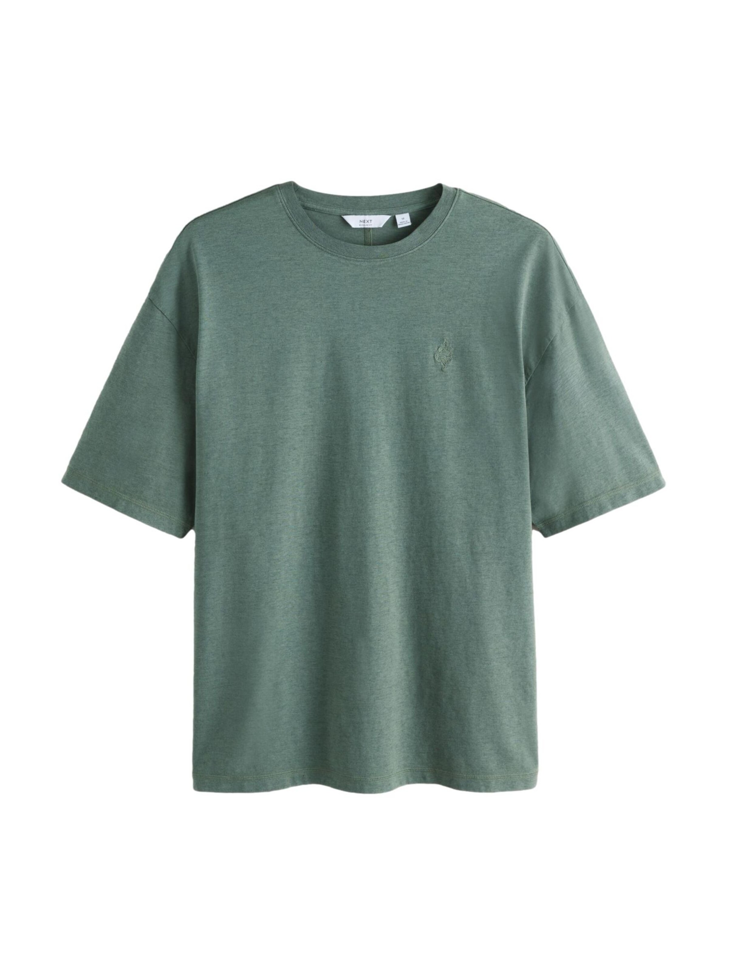 Next Shirt in Mottled green, Item view