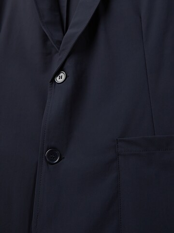 IUMAN Intimissimi Regular Fit Jacket no iron in Blau