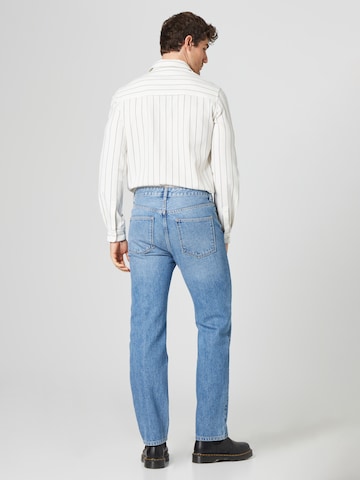 Guido Maria Kretschmer Men Tapered Jeans 'Mailo' in Blue