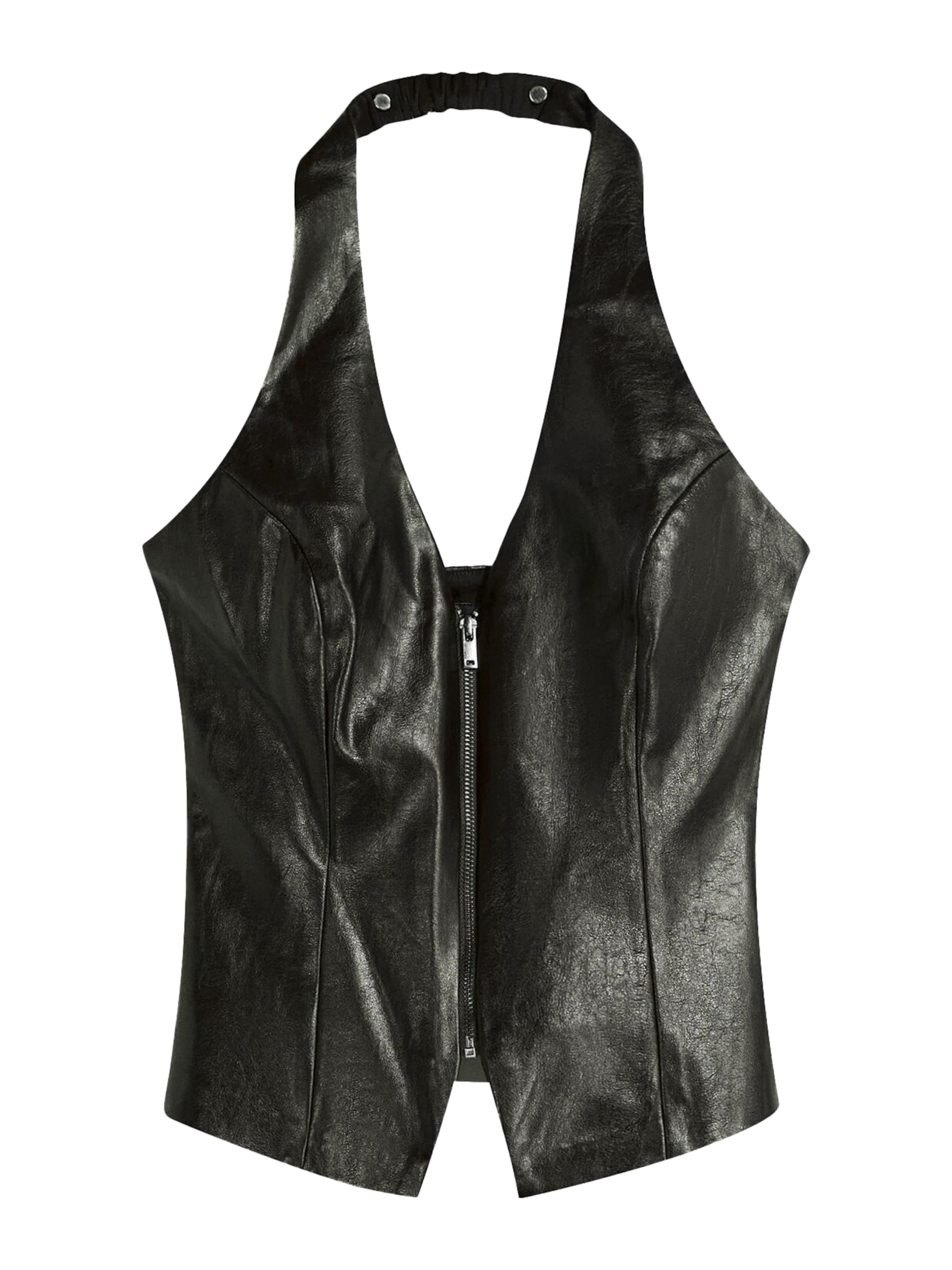 Bershka Halenka – černá: přední strana