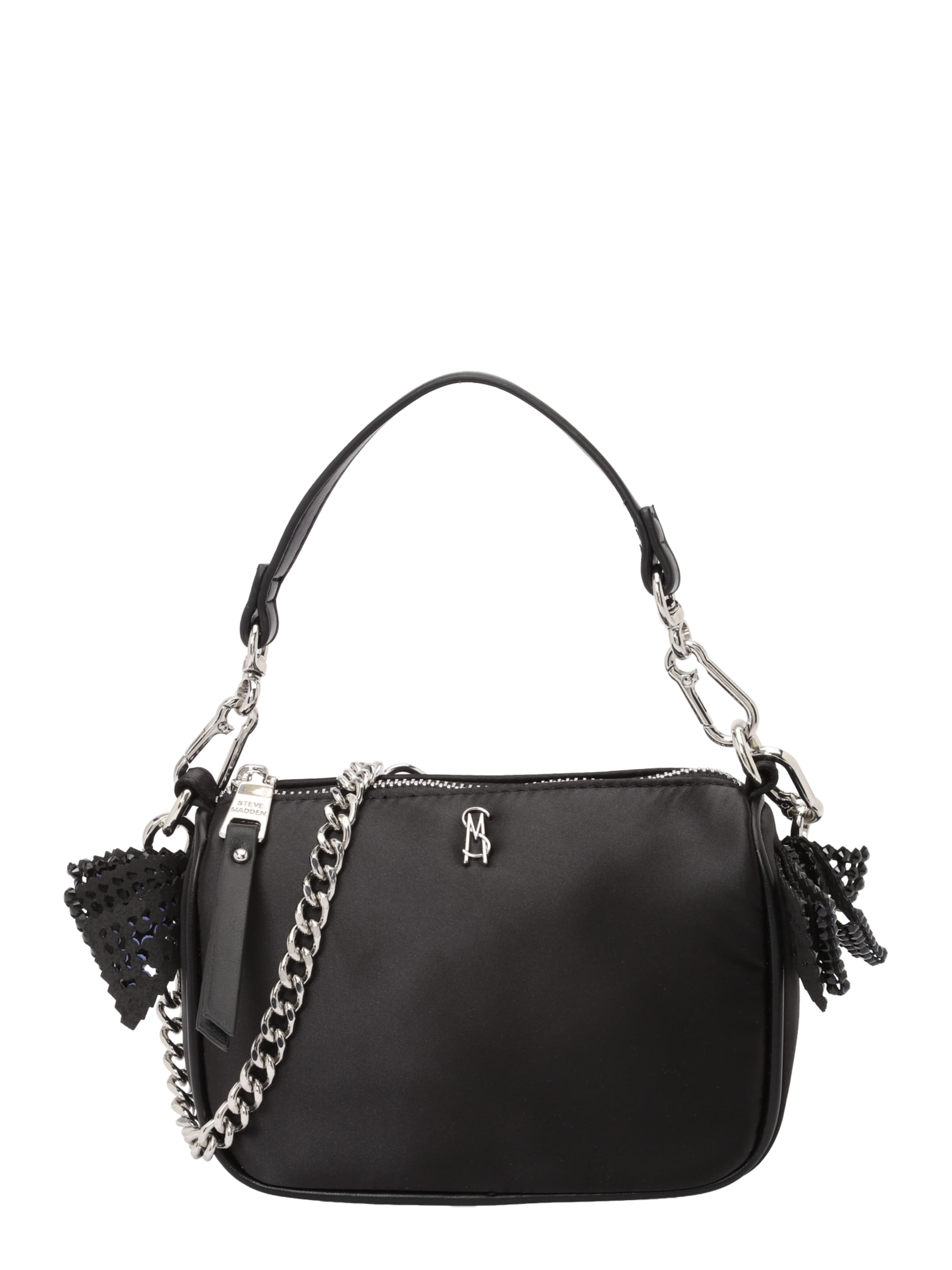 Borsa a spalla 'Bsayyes' di STEVE MADDEN in nero: frontale