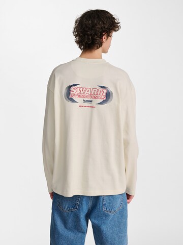 Hummel Shirt in Wit: voorkant