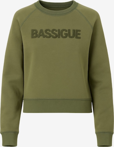 BASSIGUE Sweatshirt in grasgrün, Produktansicht