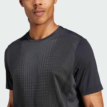 T-Shirt fonctionnel 'Airchill' ADIDAS PERFORMANCE en noir