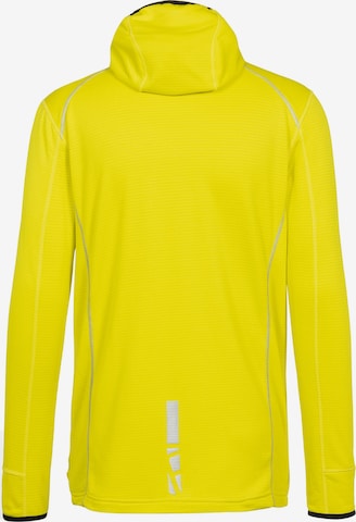 UNIFIT Athletic Zip-Up Hoodie in Yellow