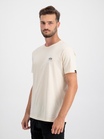 ALPHA INDUSTRIES - Camiseta en beige