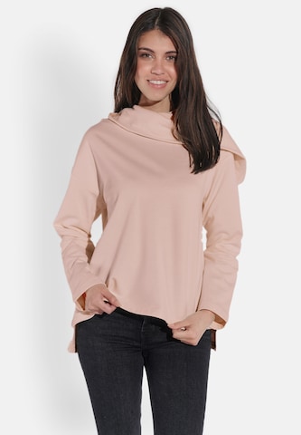 Vestino Sweatshirt in Pink: front