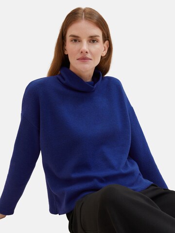 TOM TAILOR Trui in Blauw