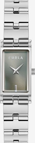 FURLA Analog watch 'BAGUETTE NEW' in Silver: front
