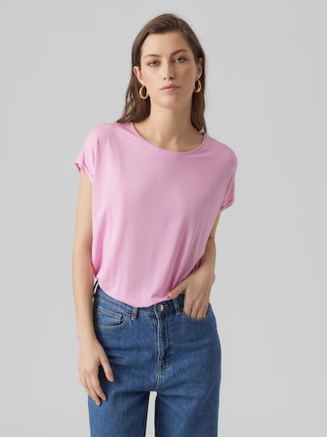 T-shirt 'AVA' VERO MODA en rose : devant