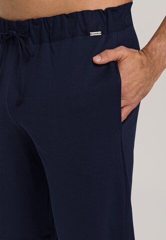 Hanro Schlafshorts ' Day & Night ' in Blau