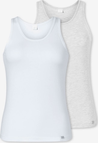 ELLE Top in Grey: front