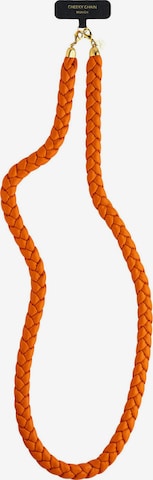 Cheeky Chain Munich Handykette 'Heidi' in Orange: Vorderseite