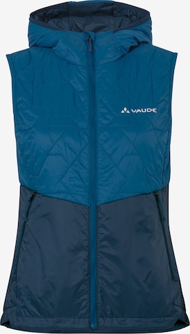 VAUDE Sportweste 'Freney V' in Blau: Vorderseite