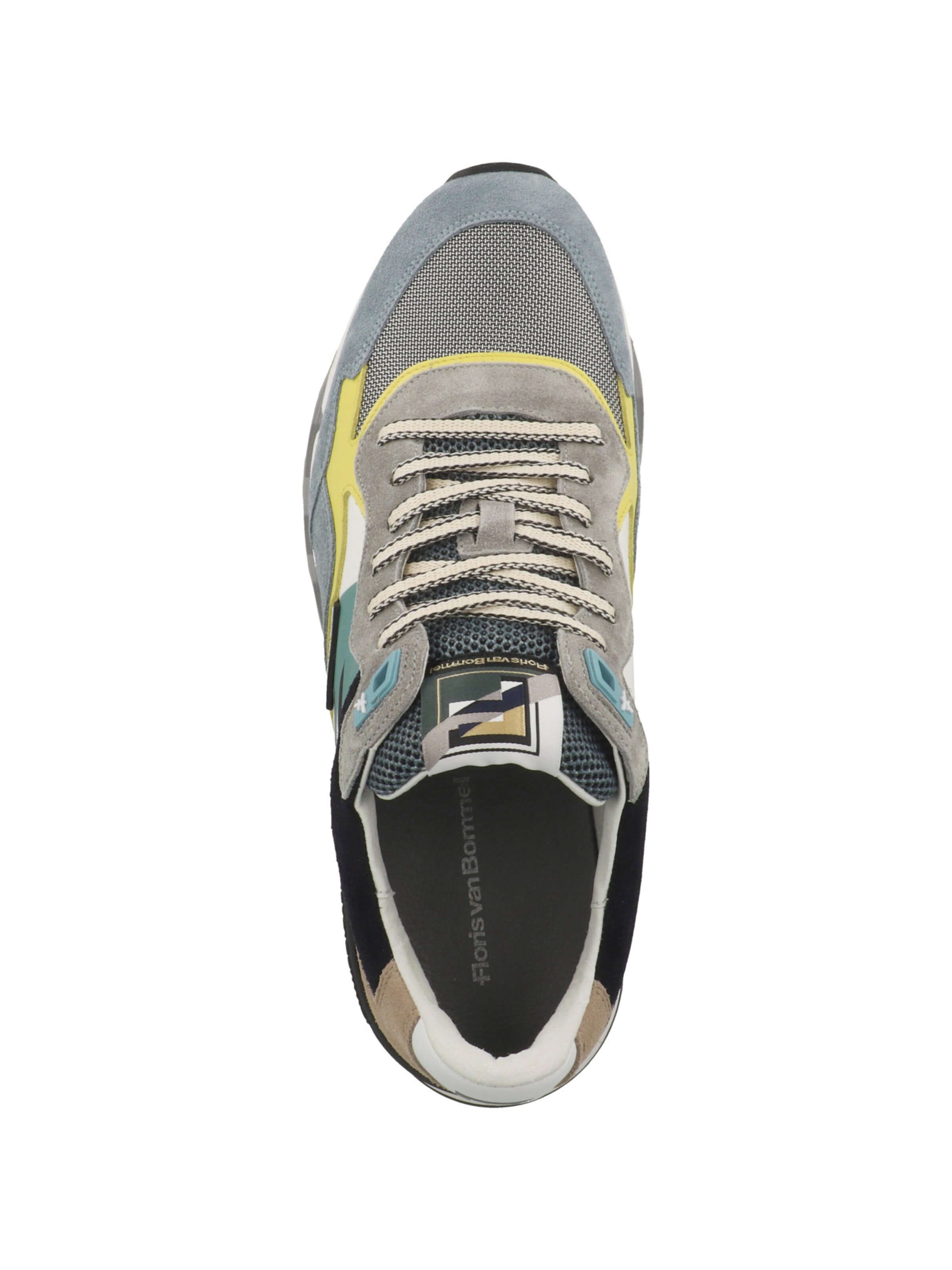 Baskets basses 'De Zager 02.63' Floris van Bommel en bleu