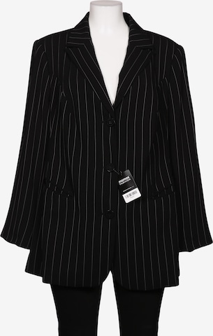 Emilia Lay Blazer 6XL in Schwarz: Vorderseite