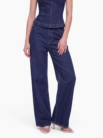 Regular Jean hzl the label en bleu : devant
