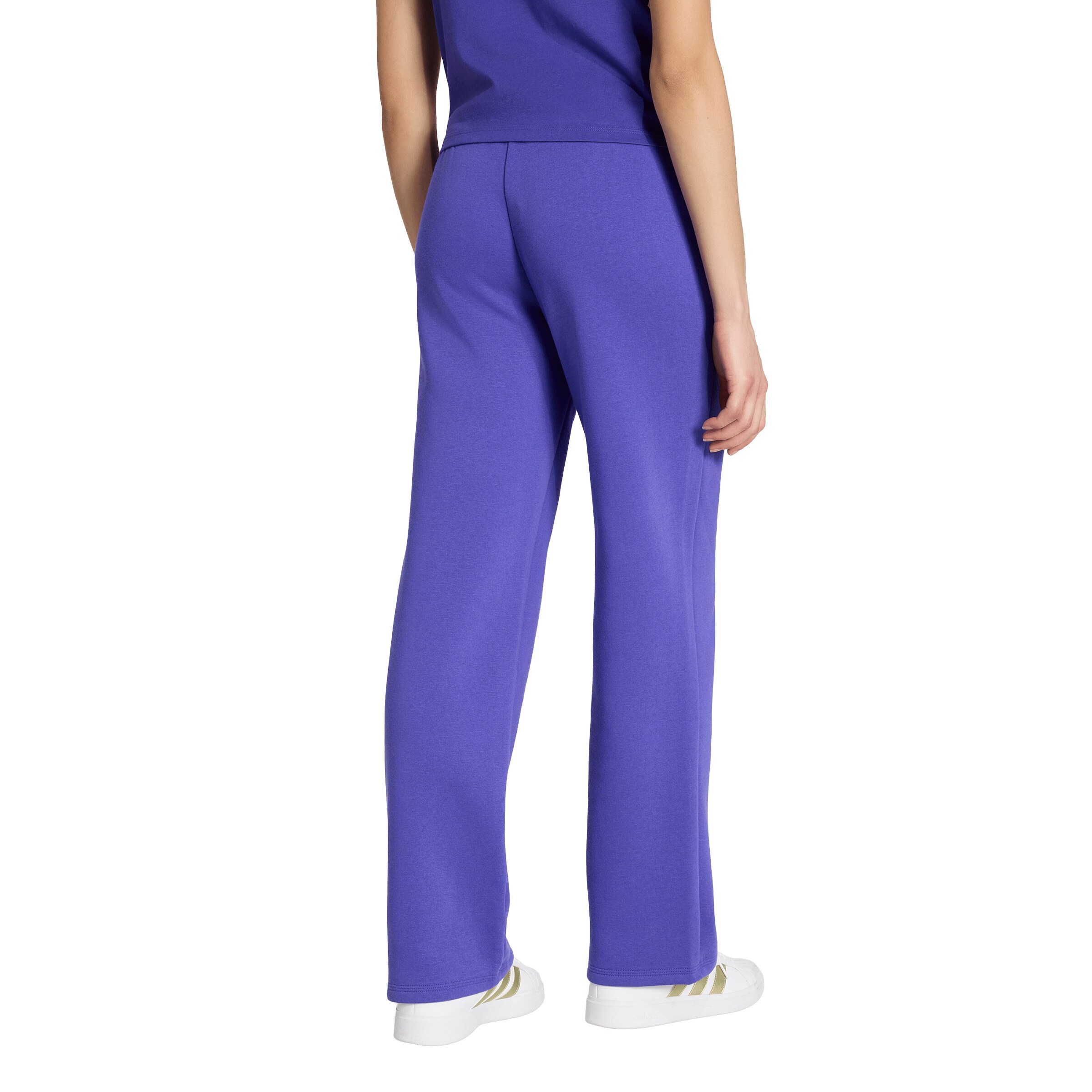 ADIDAS SPORTSWEAR Wide leg Παντελόνι φόρμας 'Essentials' σε λιλά