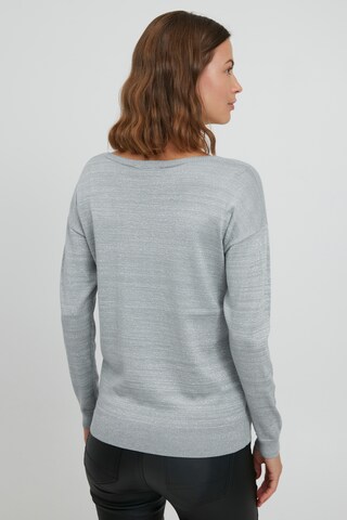 Fransa Sweater 'Dechimmer' in Grey