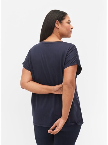 Active by Zizzi Shirt in Blue