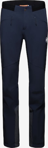 MAMMUT Outdoorhose in Blau: Vorderseite