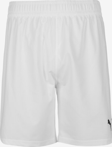 PUMA Workout Pants 'Team Final' in White: front