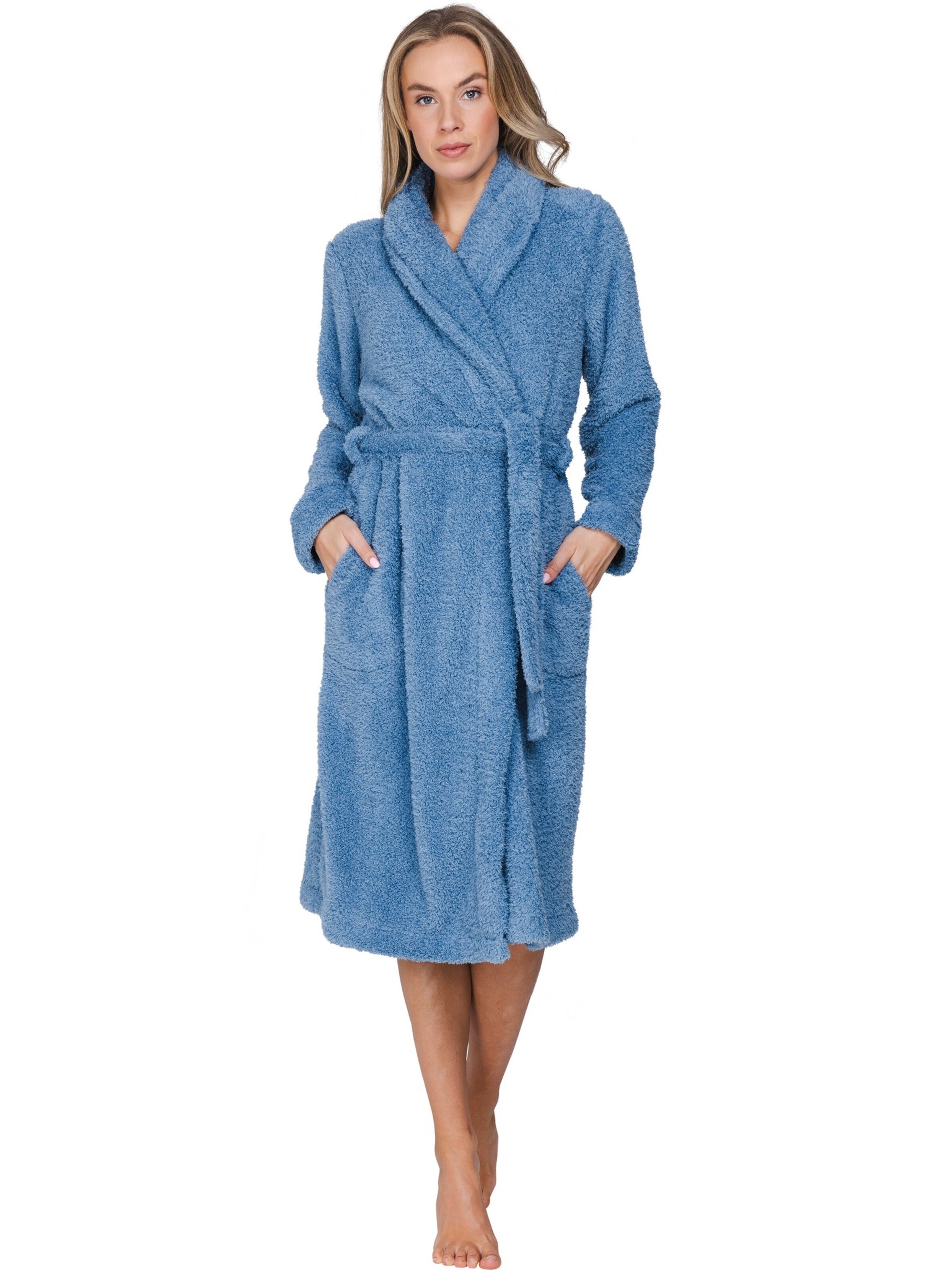 Robe de chambre 'Frosty' Pastunette en bleu