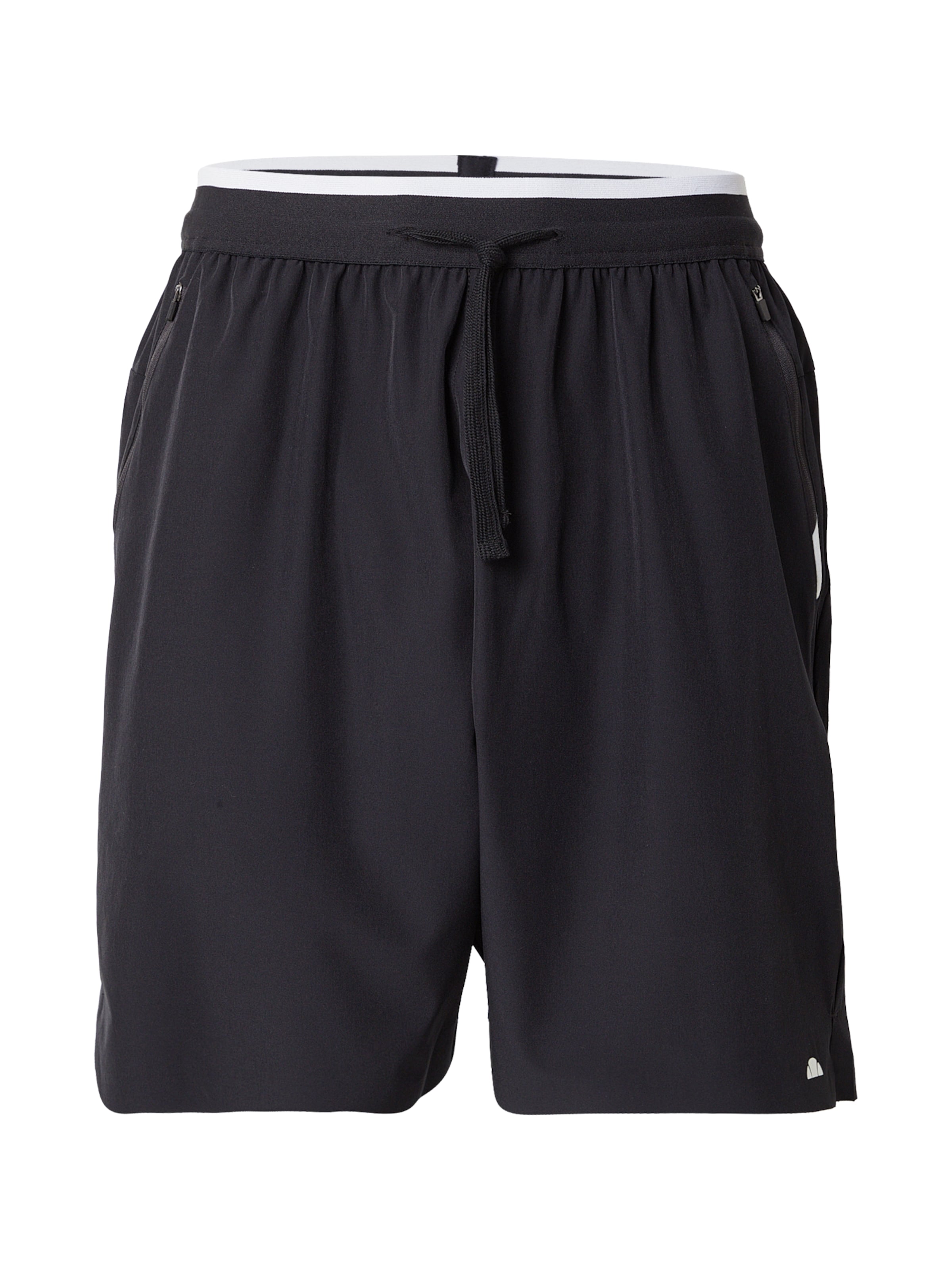 Loosefit Pantalon de sport 'Zimpatia' ELLESSE en noir : devant