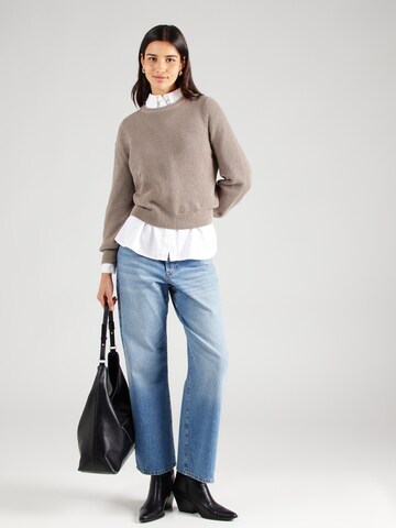 VERO MODA Svetr 'VMAMAZING' – šedá