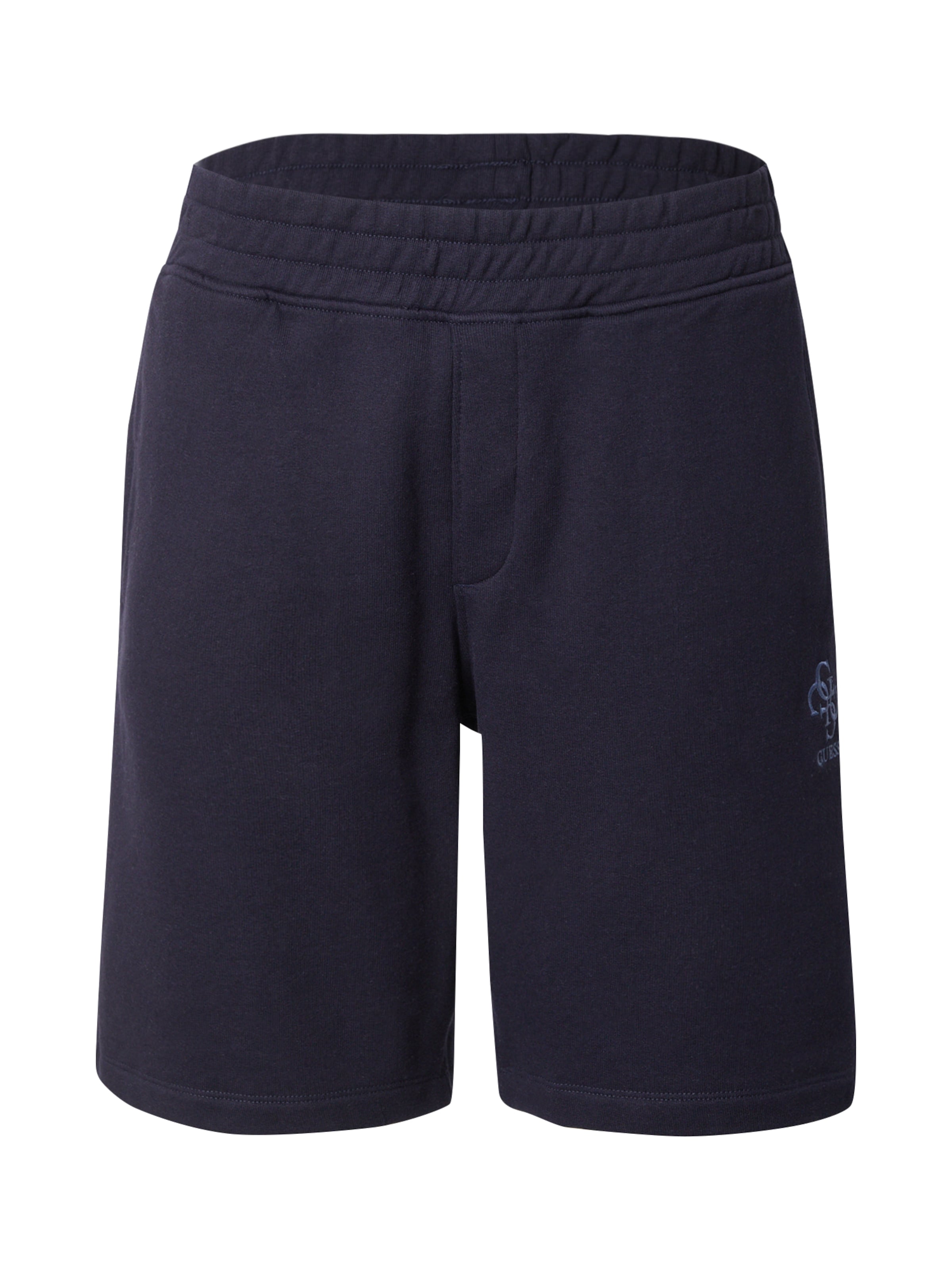 GUESS Regular Shorts 'CLOVIS' in Blau: Vorderseite