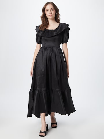 True Decadence Dress in Black: front