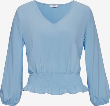 Camicia da donna di BUFFALO in blu: frontale