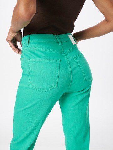 PIECES Slimfit Jeans 'Dea' in Groen