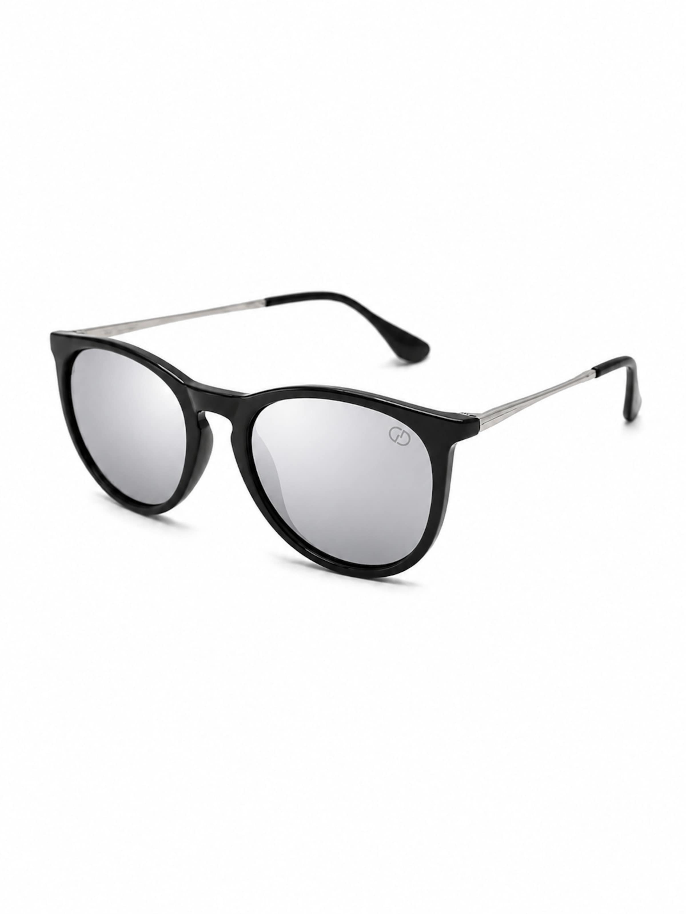 Gianni Kavanagh Lunettes de soleil 'Zorien' en One Size en noir / argent, Vue avec produit