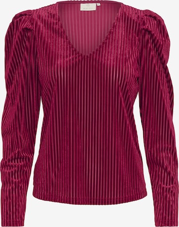 Kaffe Bluse 'Caca ' in Rot: Vorderseite