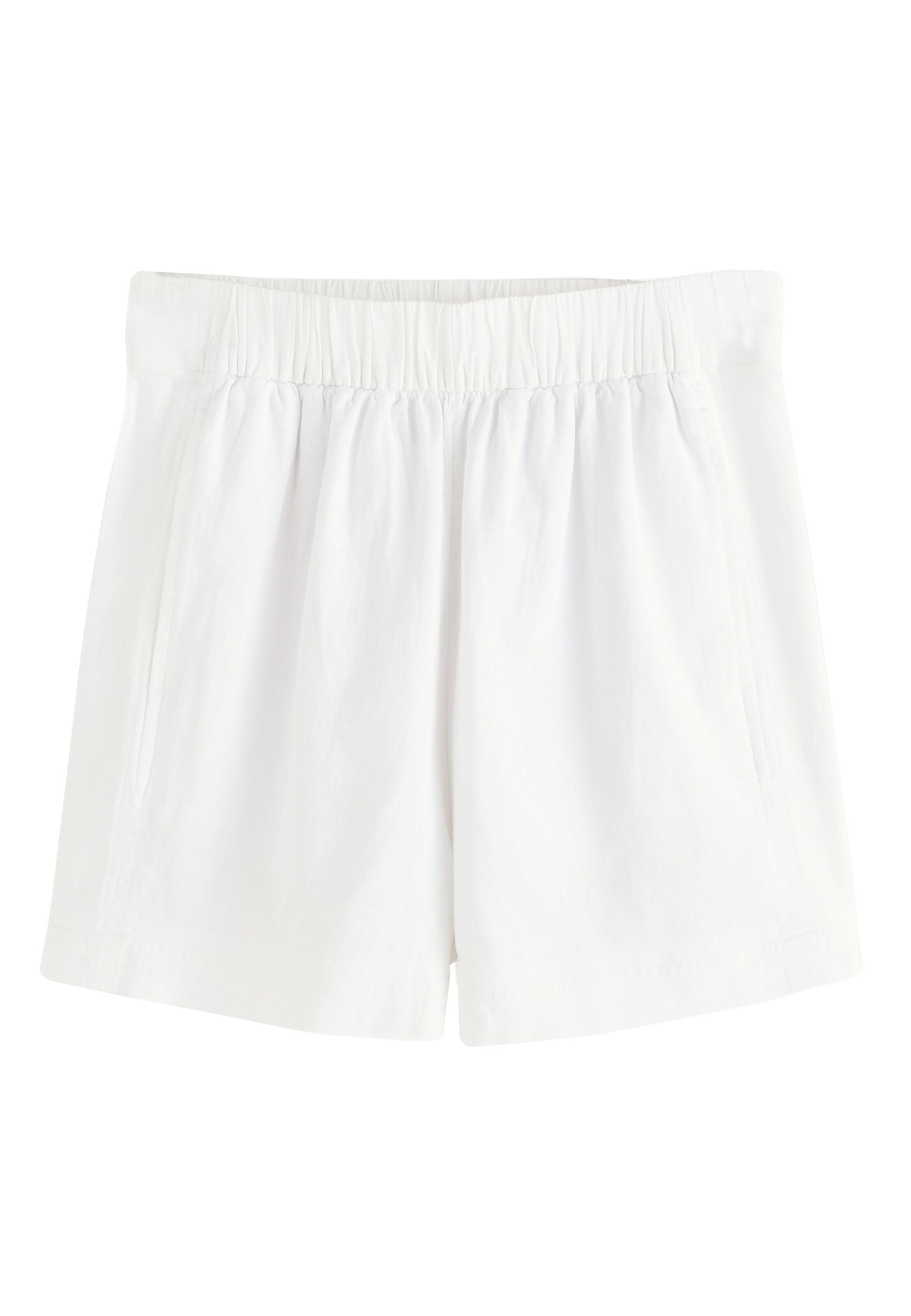 Next Regular Trousers in White: front