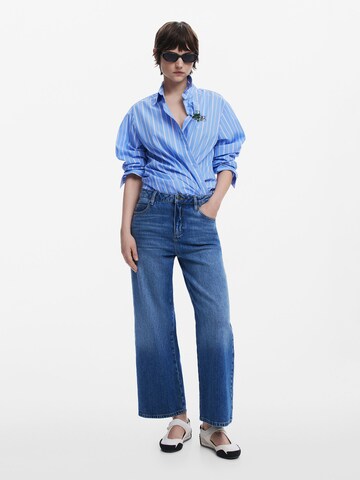 Desigual - Blusa en azul