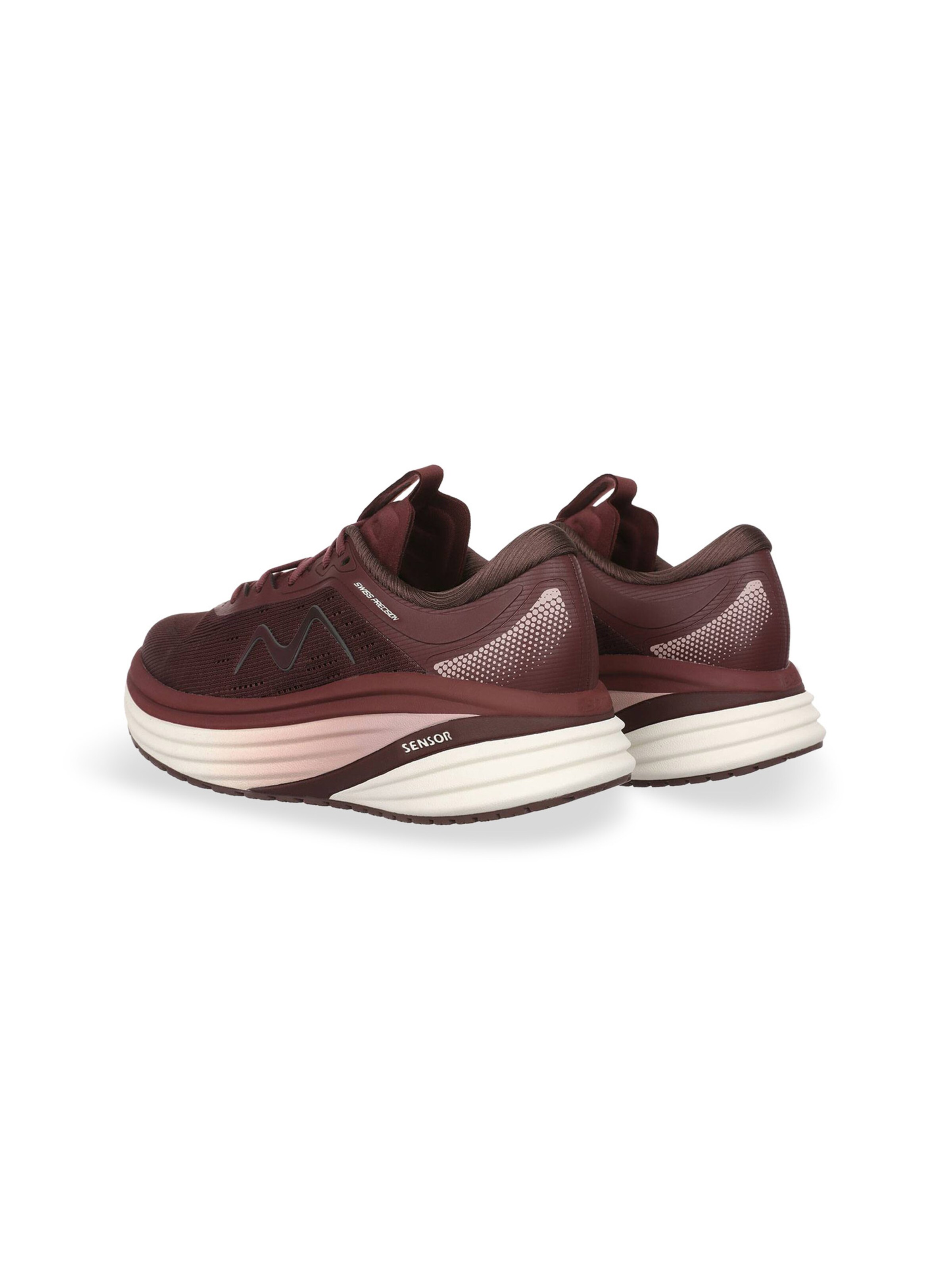 MBT Trampki slip on ' M-3000-2 LACE UP ' w kolorze czerwony: tył