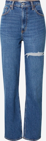 Abercrombie & Fitch Regular Jeans in Blauw: voorkant